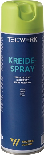 TECWERK Kreidespray gelb 500ml Spraydose 