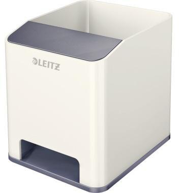 Leitz Stifteköcher WOW 53631001 weiß/grau