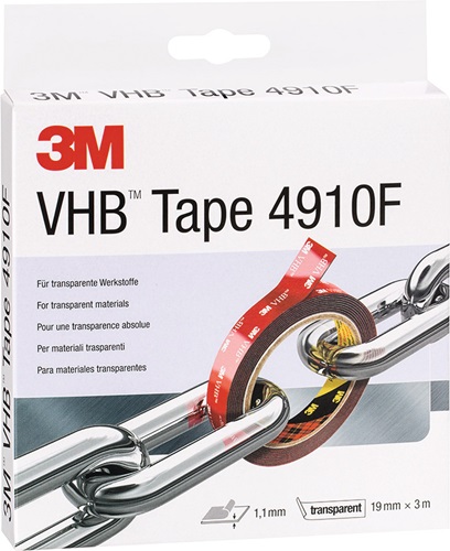 Montageband VHB Tape 4910F transparent Rolle 3M