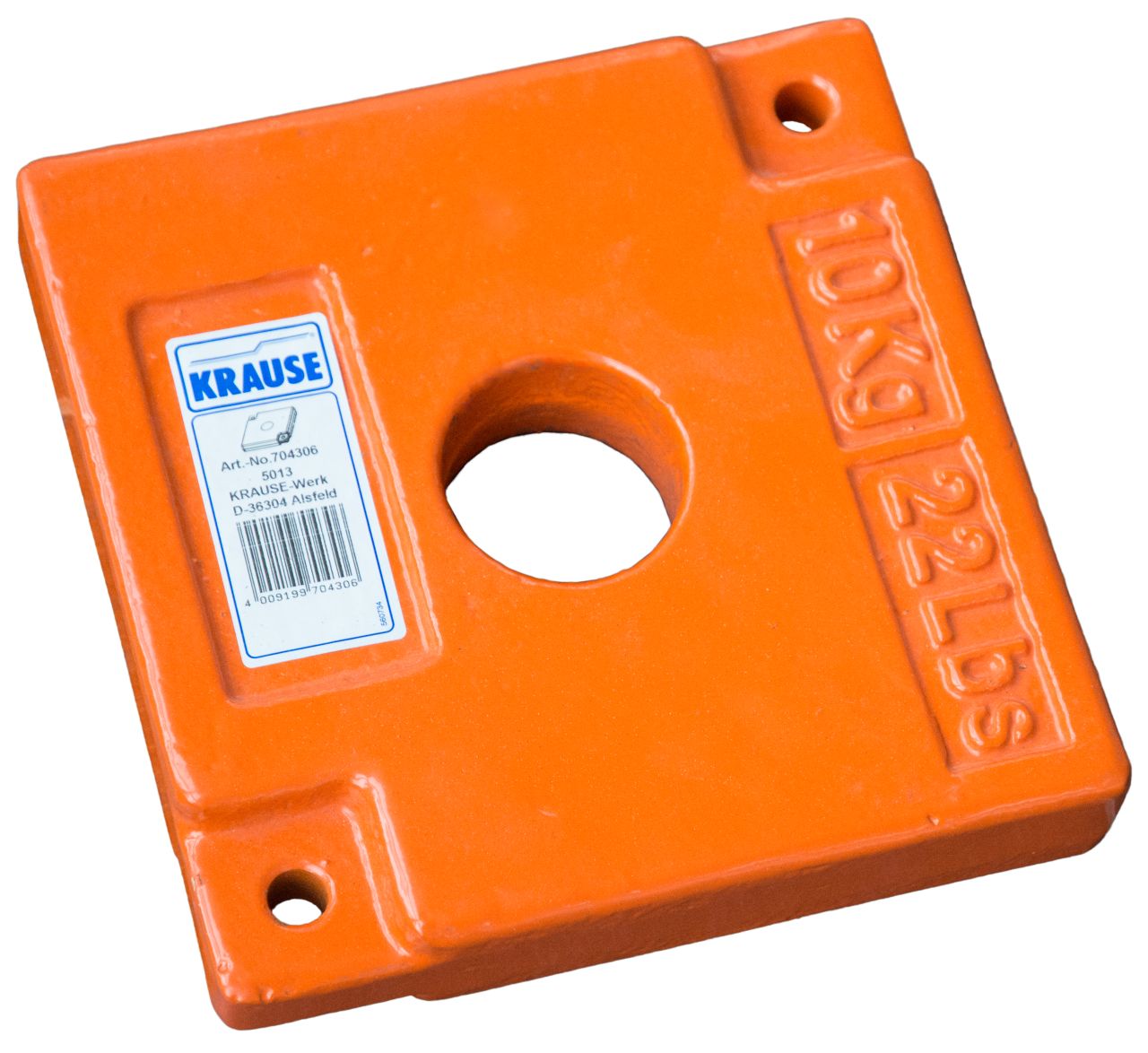 Krause MONTO + STABILO Ballastgewicht 10 kg
