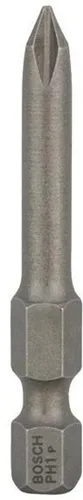 Bosch Schrauberbit Extra-Hart ISO1173 E6.3 PH 1 L.49mm 1/4Zoll-Außen-6kt 3erPack