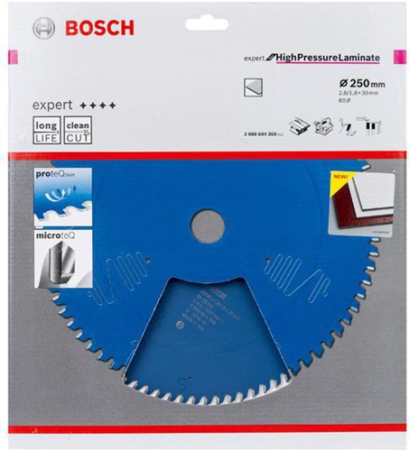 Bosch Kreissägeblatt Expert for High Pressure Laminate f.Tischsägen 