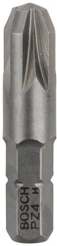 Bosch Schrauberbit Extra-Hart ISO1173 C6.3 PZ 4 L.32mm 1/4Zoll-Außen-6kt 3er