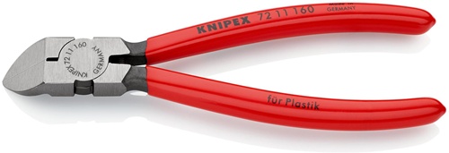 Seitenschneider f.Ku.L.160mm Kopf pol.45Grad gew.Ku.-Überzug KNIPEX