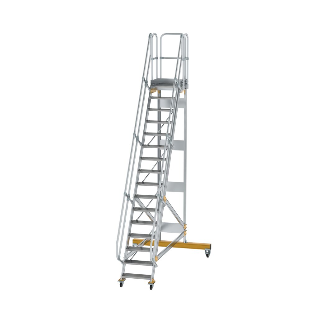 MUNK Plattformtreppe Aluminium,Stahl verzinkt