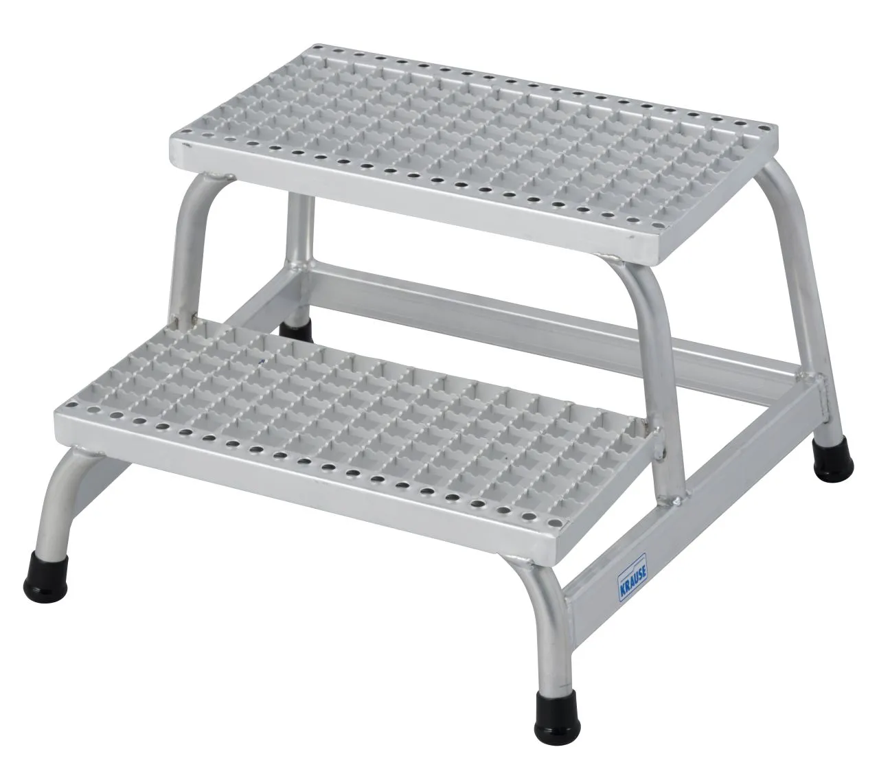 Krause STABILO MontageTritt mit Gitterroststufen 1x2 Stufen