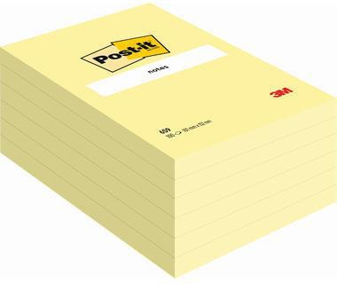 Post-it Haftnotiz Notes 659 102x152mm 100Bl ge