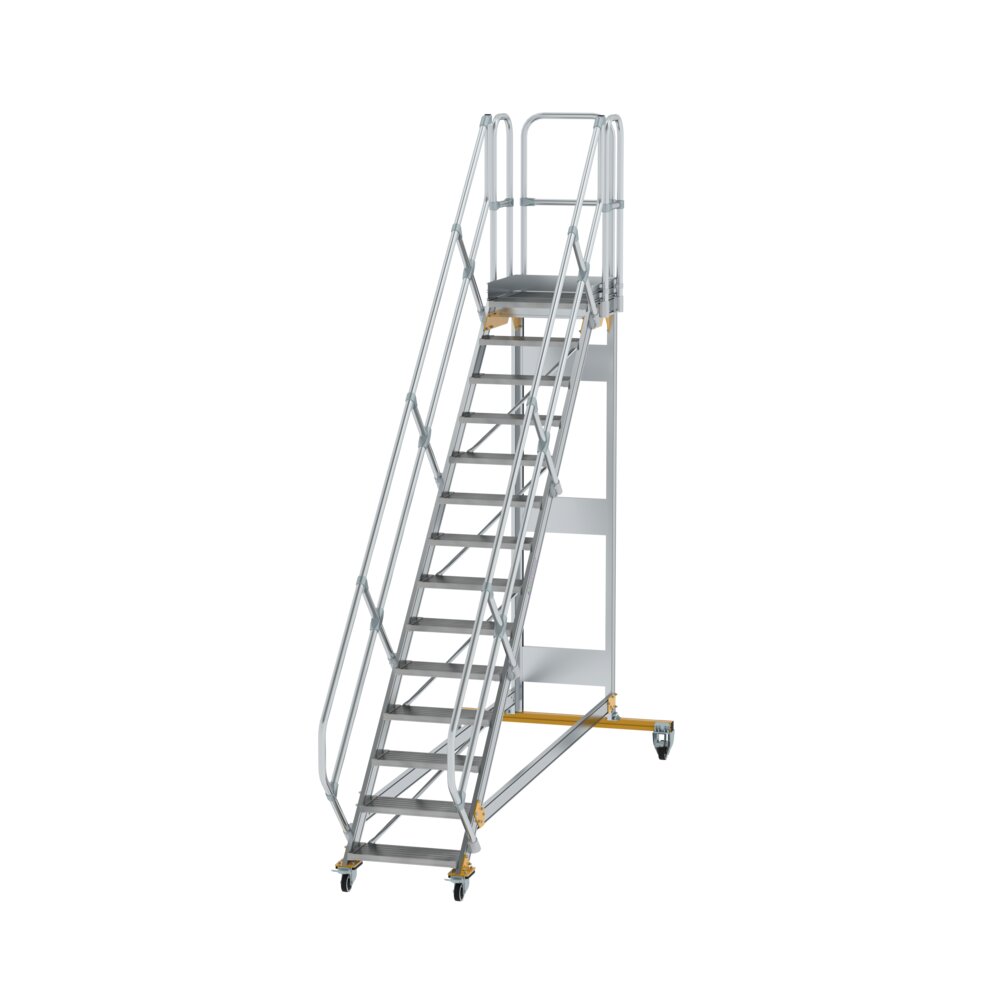 MUNK Plattformtreppe Aluminium,Stahl verzinkt