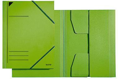 Leitz Eckspannermappe 39810055 DIN A4 Karton grün