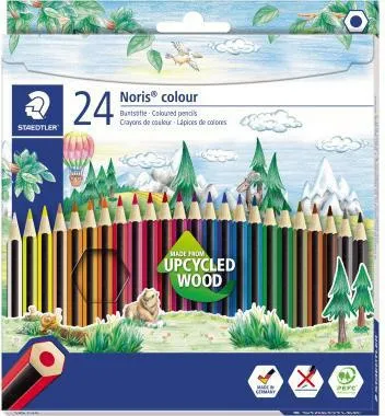 STAEDTLER Farbstift Noris colour 185C24 f. sortiert 24 St./Pack
