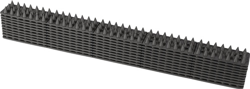 Tierabwehr-Barriere 10 Paneele 49cm lang,4,5cm breit Ku.WINDHAGER