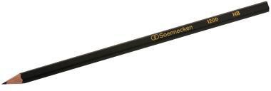 Soennecken Bleistift 1200 HB lackiert grau 12 St./Pack.