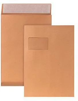 POSTHORN Faltentasche 00014065 C4 Klotzboden mF hk 120g br 200 St./Pa