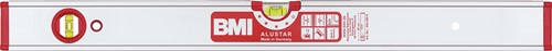 Wasserwaage ALUSTAR 80cm Alu.silber ± 0,5 mm/m BMI