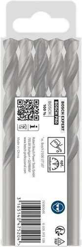 Bosch Metallbohrer PRO Metal Arbeits-L.81mm D.9,1mm L.125mm 5St.