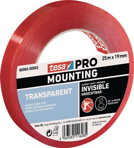 Montageband Mounting PRO Transparent 66965 transparent TESA