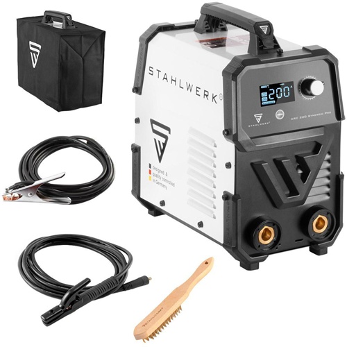 Inverterschweißgerät ARC 200 Synergic Pro Einzelgerät m.Zub.10-200 A STAHLWERK