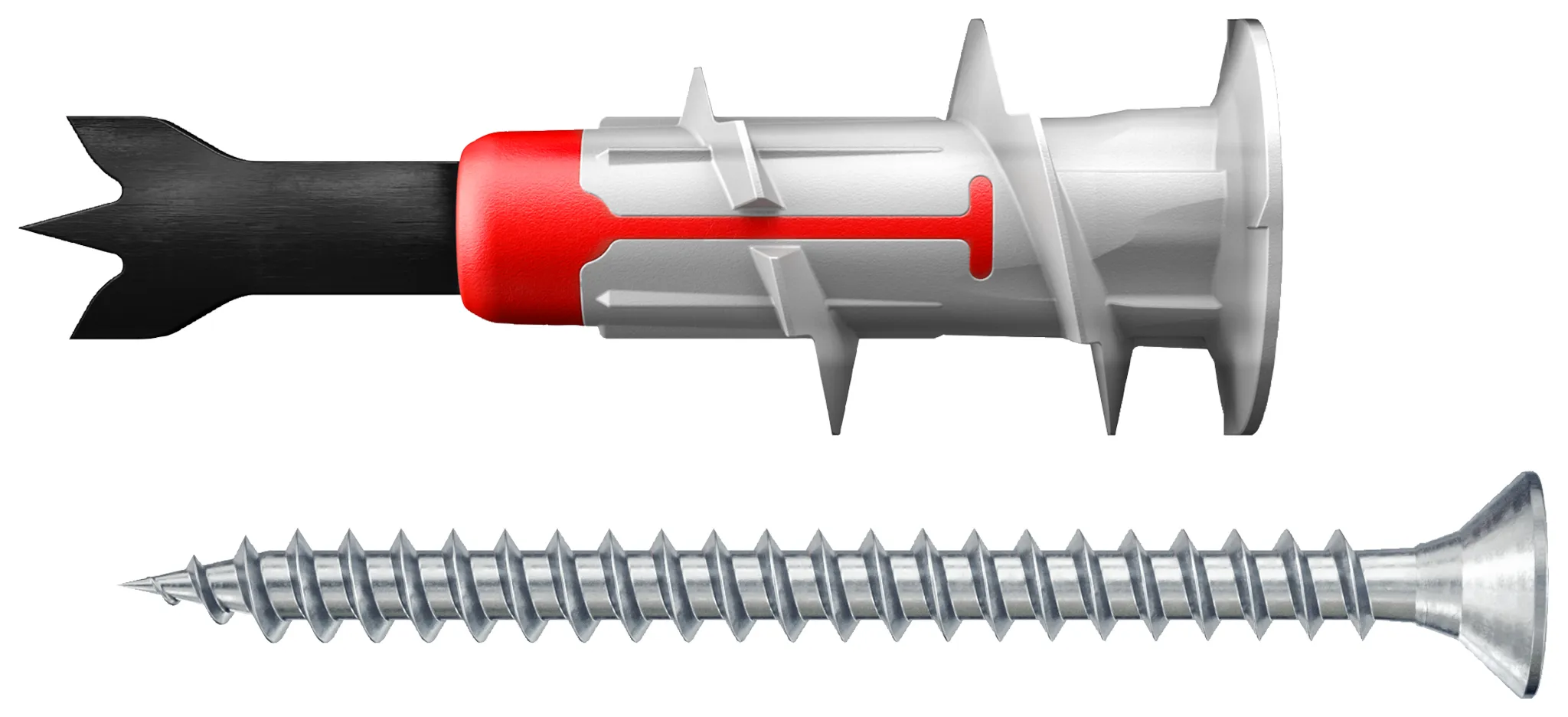 fischer Gipskartondübel DuoBlade S mit Schraube