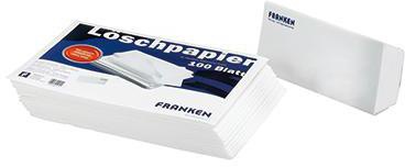 Franken Löschpapier Z1925 22x16cm 100 St./Pack.