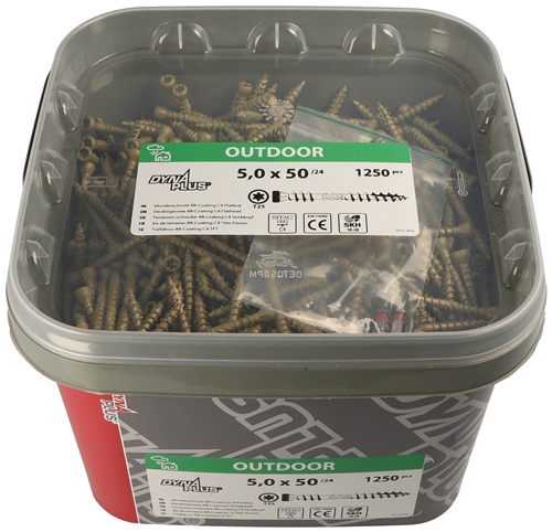 Terrassenschraube AR-Beschichtung DYNAPLUS