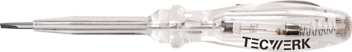 TECWERK Spannungsprüfer 150-250V AC einpolig Schneiden-B.3mm 