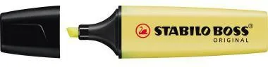 STABILO® Textmarker BOSS ORIGINAL 70/144 Pastel pudriges gelb