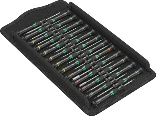 Feinmechanikerschraubendrehersatz Kraftform Micro Big Pk.1 25-tlg.