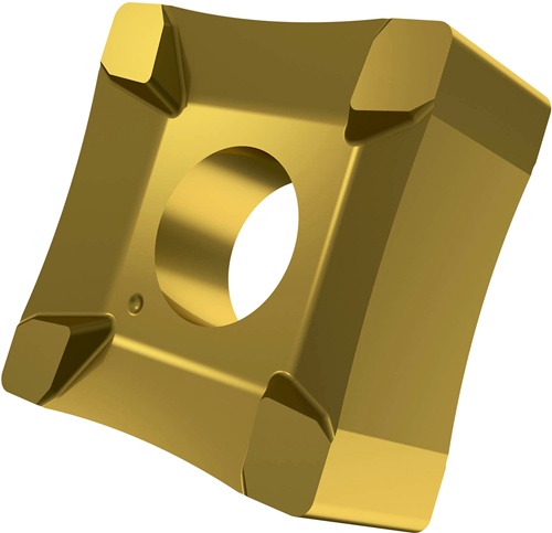 Scarfing-Schneideinsatz ISO SNMX 19-R60:6640 Radius 60mm MT-CVD beschicht. Gold