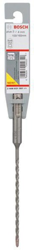 Bosch Hammerbohrer Arbeits-L.100mm D.4mm L.160mm SDS plus-3 