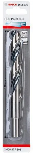 Bosch Metallspiralbohrer PointTeQ DIN388 Arbeits-L.108mm D.14mm Typ N