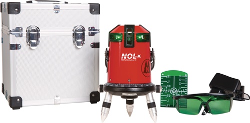 Kreuzlinienlaser OCTOLINER G 50 (120 m.Empfänger)m ± 1,5 mm/10m NESTLE