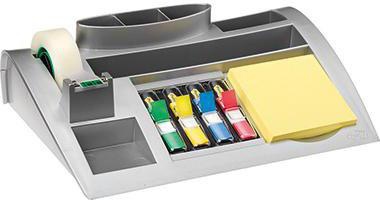 Post-it Tischorganizer C50 25,6x6,8x16,8cm silber metallic