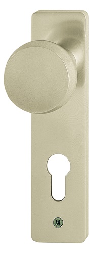 Knopfkurzschild 58/202K Alu. F1 Entf. 72mm PZ HOPPE