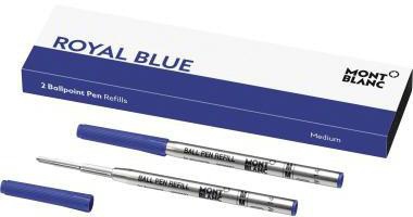 Montblanc Kugelschreibermine 128214 royal blue M bl 2 St./Pack.