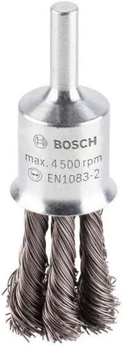 Bosch Pinselbürste PRO Metal heavy Drahtstärke 0,35mm D.19mm Stahl gezopfter Draht