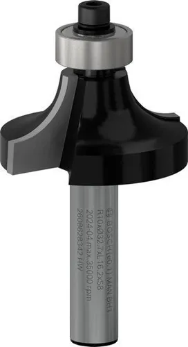 Bosch Abrundfräser Standard for Wood Radius 10mm Arbeits-L.16,5mm L.57mm