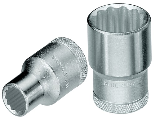 Steckschlüsseleinsatz D 19 1/2 Zoll 12-kant SW 15/16 Zoll