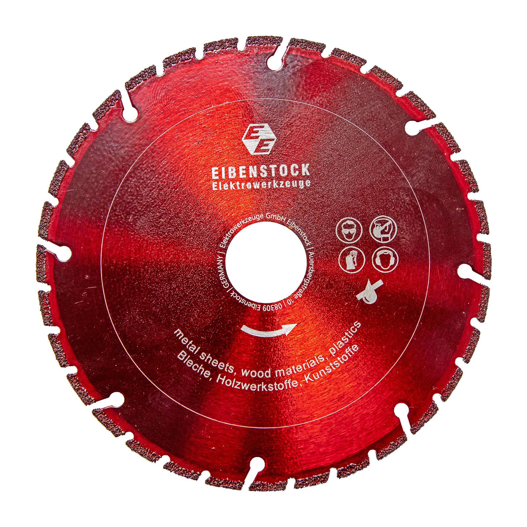 EIBENSTOCK Diamant-Trennscheibe Ø 125 mm für ERC 350 (rot)