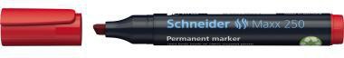 Schneider Permanentmarker Maxx 250 125002 2-7mm Keilspitze rot