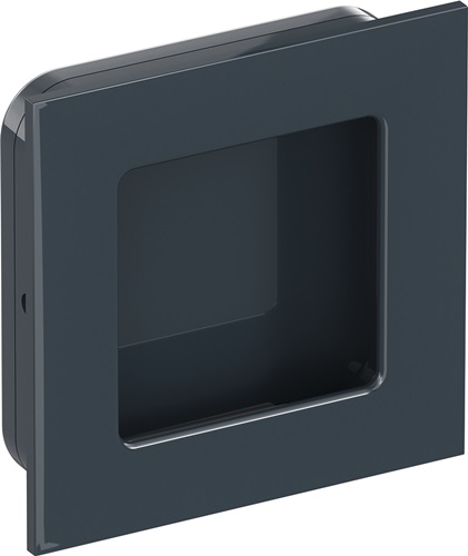 Schiebetürmuschel 544.60 quadratisch passend für Holztüren Länge 60 mm Breite 60 mm HEWI