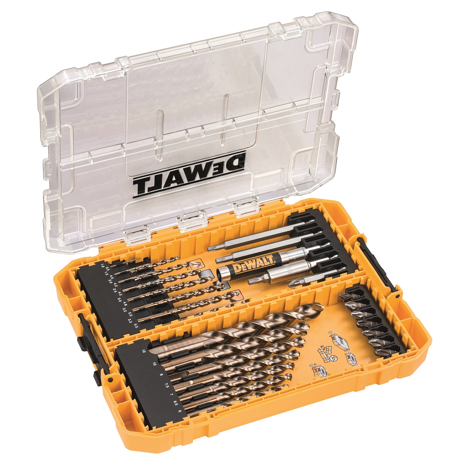 DEWALT DT70756-QZ Bit und Metallbohrer-Set 35-tlg.