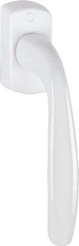 Fenstergriff NY 0810/US10 Alu.32-42mm F9016 Secustik®/VarioFit® HOPPE
