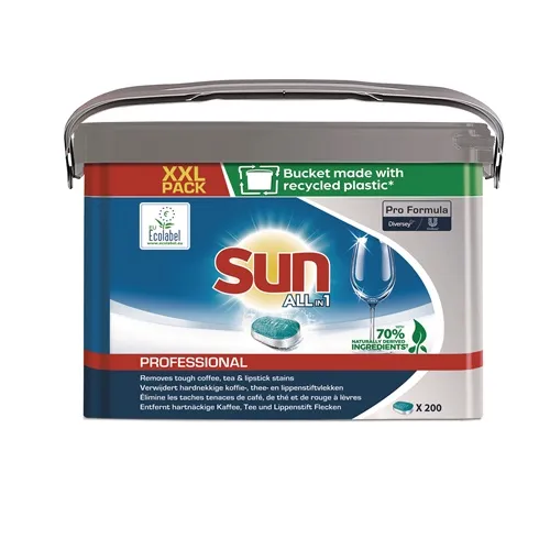 Geschirrreiniger-Tabs Prof.All in 1 200 Tabs Eimer SUN