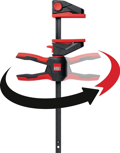 Einhandzwinge EZ360 Spann-W.150mm A.80mm Spreiz-W.195-315mm BESSEY