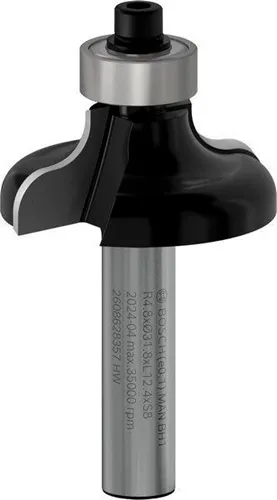 Bosch Profilfräser G Arbeits-L.12,7mm D.31,8mm L.54mm Schaft 8mm Radius 4,8mm