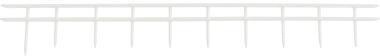 GBC Plastikbinderücken SurBind 1132840 25mm PVC weiß 100 St./Pack.