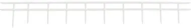 GBC Plastikbinderücken SurBind 1132840 25mm PVC weiß 100 St./Pack.