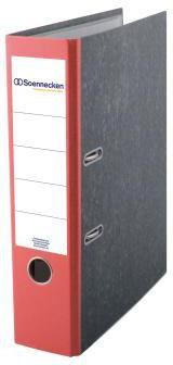 Soennecken Ordner 3322 DIN A4 80mm Pappe rot