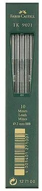 Faber-Castell Fallmine TK 9071 127100 2mm HB 10 St./Pack.