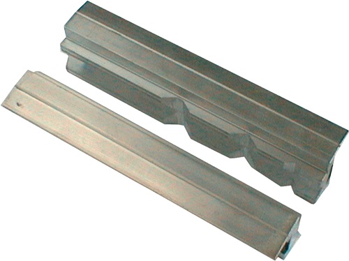Schraubstockschutzbacke 47/5 P Prismen Aluminium HAARHAUS